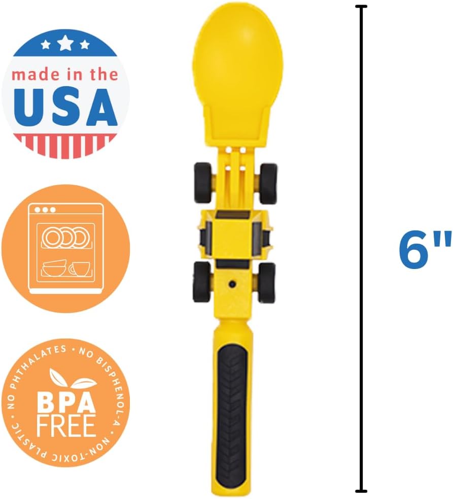 Kids Construction Plate & Utensil Combo – Fun Mealtime Set for Toddlers