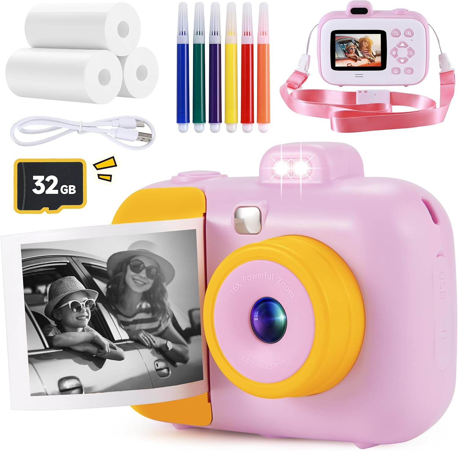 Contixo Instant Print Kids Camera