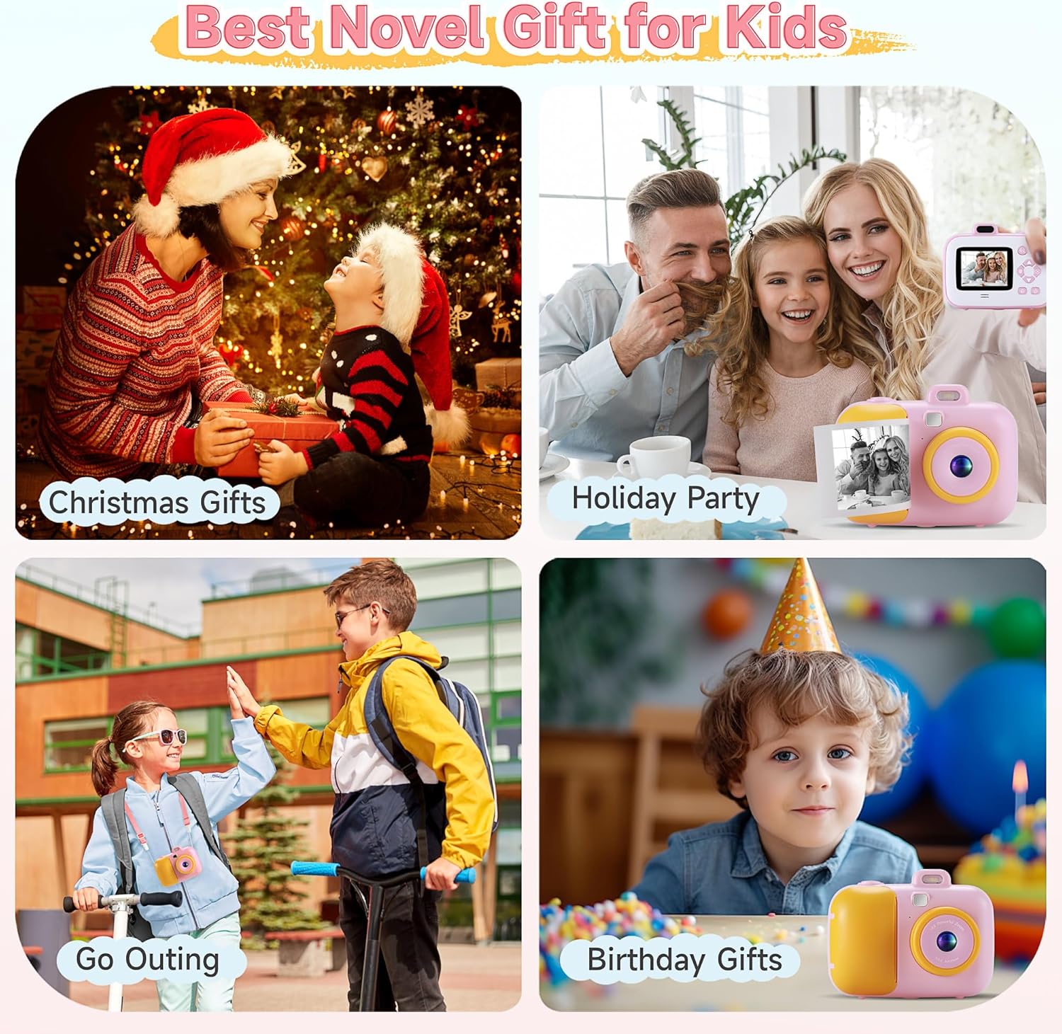 Contixo Instant Print Kids Camera