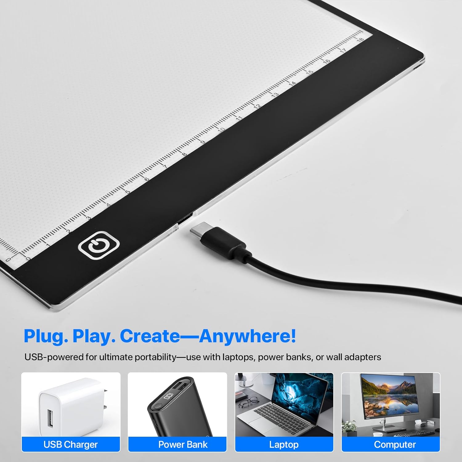 A4 LED Light Tracing & Drawing Pad