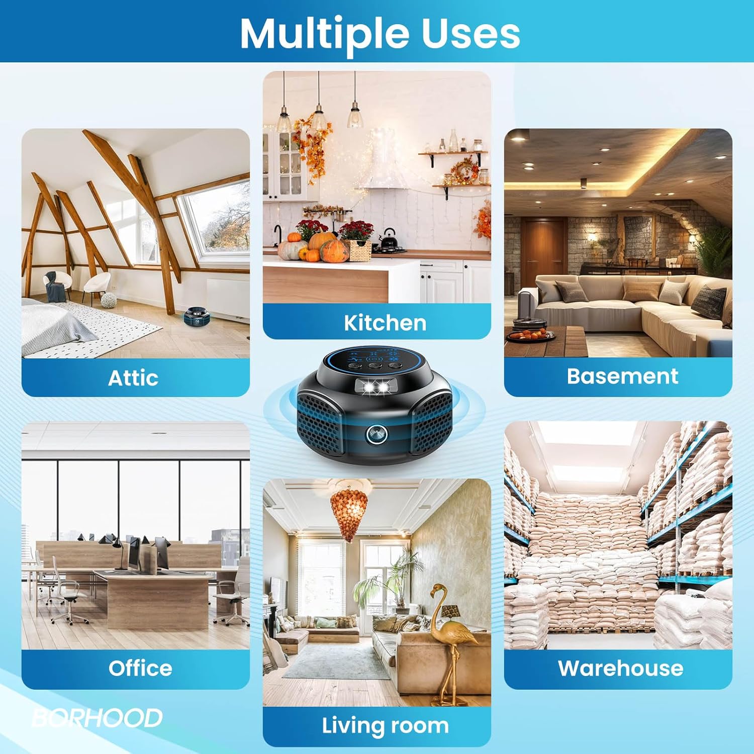 Ultrasonic Indoor Pest Repeller – 3-Mode Plug-In Rodent & Insect Control Device